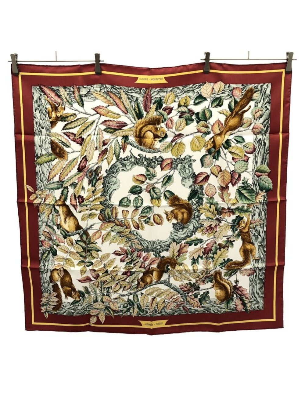 Hermes Carre 90 Casse Noisette Nutcracker Scarf